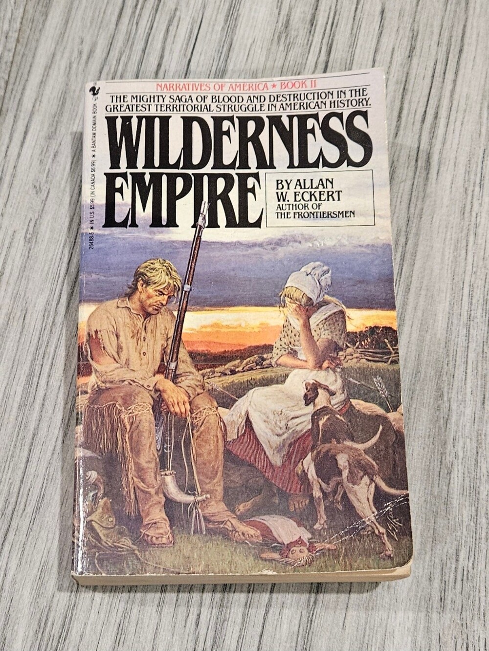 Wilderness Empire by Allan W. Eckert - Paperback Book